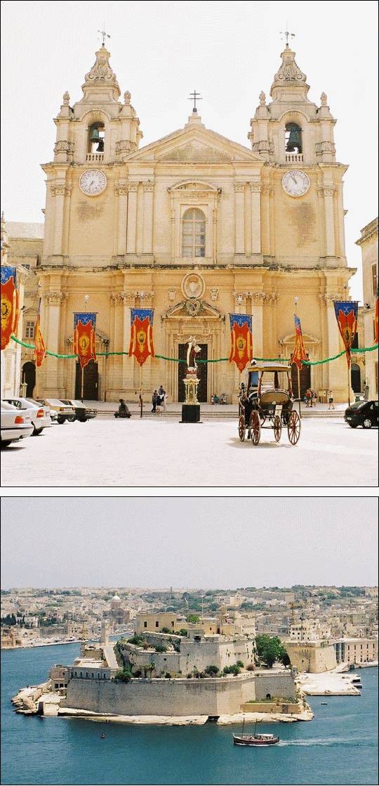 miasto Valletta stolica Malty Malta zabytki atrakcje