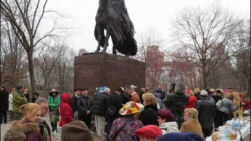 Śniadanie Wielkanocne Central Park Nowy Jork