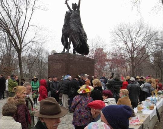 Śniadanie Wielkanocne Central Park Nowy Jork