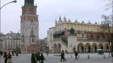 polskie zabytki w Polsce Kraków stare miasto Sukiennice
