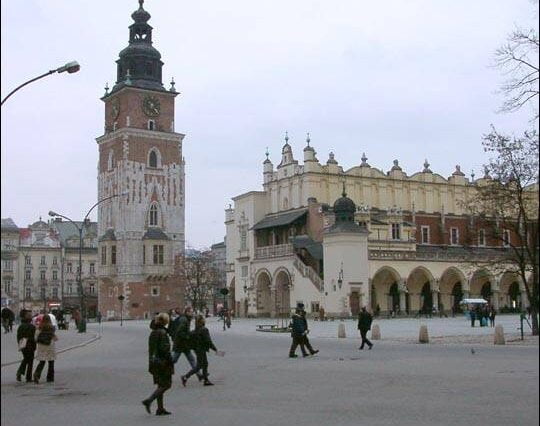 polskie zabytki w Polsce Kraków stare miasto Sukiennice