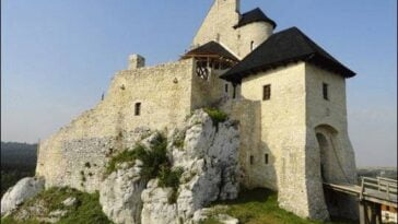Zamek Bobolice Polska Jura Krakowsko-Częstochowska