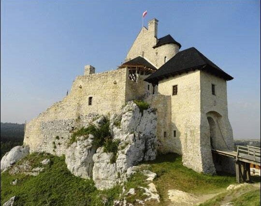 Zamek Bobolice Polska Jura Krakowsko-Częstochowska
