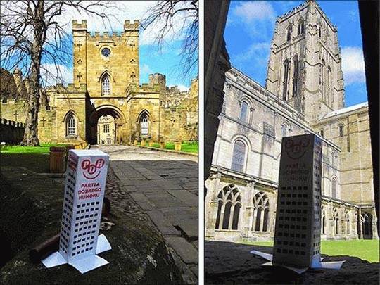 Zamek katedra Durham Anglia atrakcje zabytki