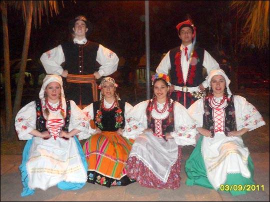 Zespół Dusza Polska Danzas Tipicas Polacas Argentyna Polonia Argentyna