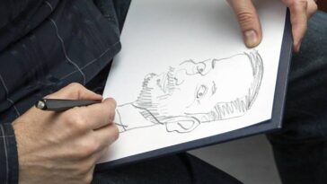 znany karykaturzysta na event wesele karykatury na żywo