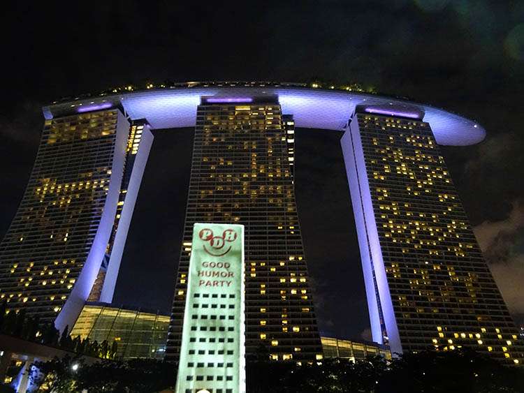 Marina Bay Sands Singapur hotel hotele ciekawostki
