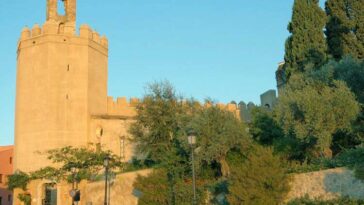 Alcazaba zamek Badajoz Hiszpania