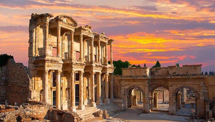 biblioteka w Efezie Turcja unesco Efez