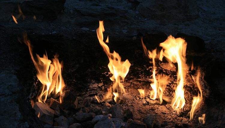 cirali Turcja gaz ogień