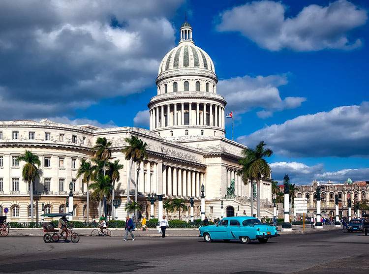 Ernest Hemingway kapitol Hawana Kuba