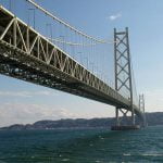 Kobe Japonia most Akashi Kaikyo Bridge atrakcje ciekawostki