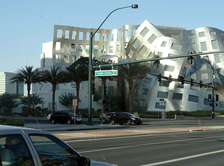 Las Vegas Frank Gehry mózg budynek szpital architekt