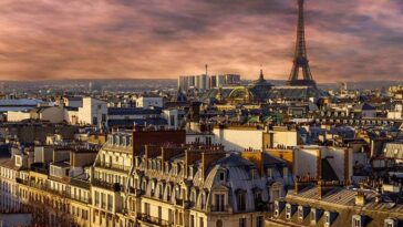 city break Paryż Wieża Eiffla