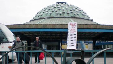kieleckie UFO Kielce ciekawostki dworzec autobusowy PKS atrakcje zabytki