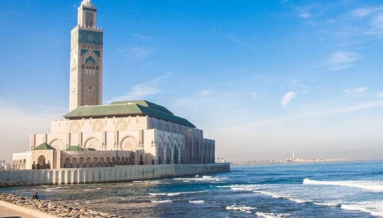 Maroko Casablanca meczet