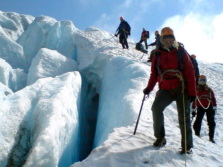 Norwegia lodowce Folgefonna turystyka lodowcowa