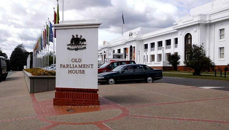 Canberra stolica Australii parlament Australia