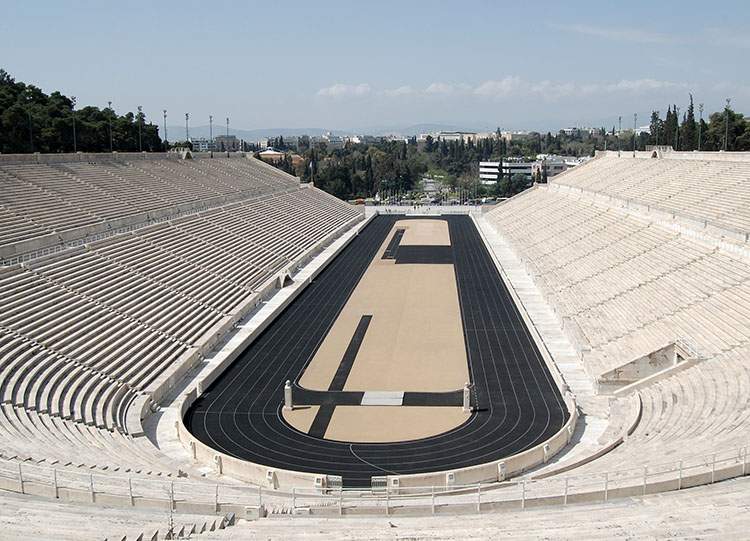 Panathinaiko Stadio Kallimarmaro stadion Panateński Ateny