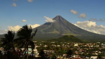 wulkan Mayon Filipiny Maharlika