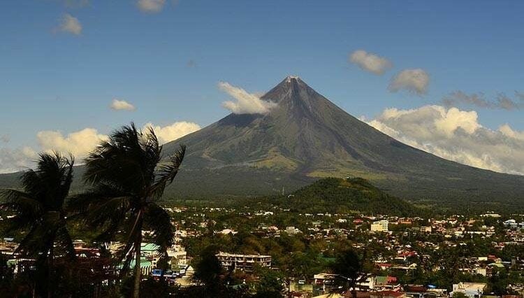wulkan Mayon Filipiny Maharlika