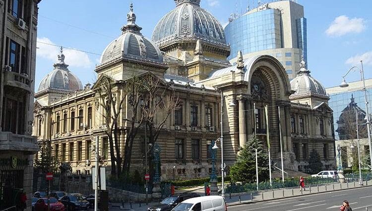pałac CEC Bukareszt atrakcje zabytki Rumunia