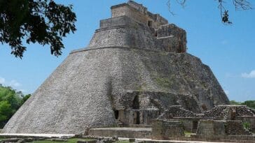 piramida czarownika Uxmal Meksyk piramidy ciekawostki o piramidach