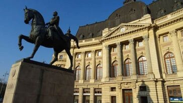 Plac Rewolucji Bukareszt atrakcje zabytki Rumunia