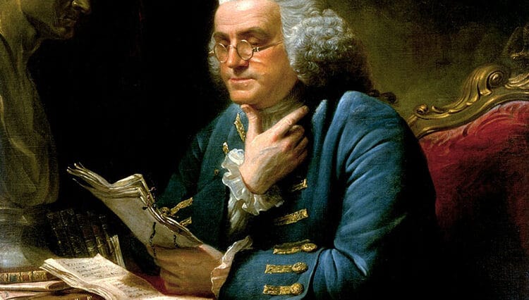 Benjamin Franklin ciekawostki cytaty