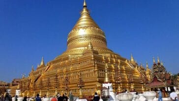 Shwedagon pagoda Szwendagon Złota świątynia Birma Mjanma atrakcje