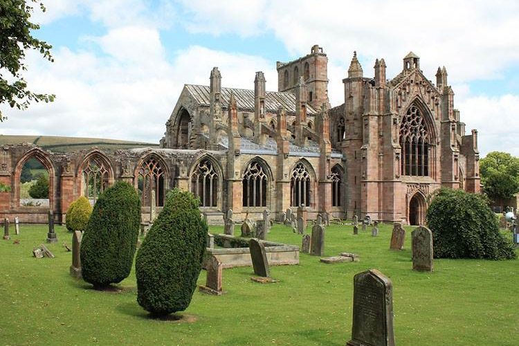 Melrose Abbey, Szkocja