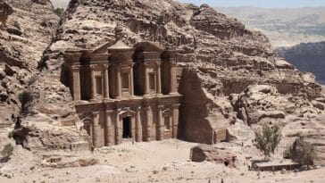 Ed Deir Petra ciekawostki Jordania