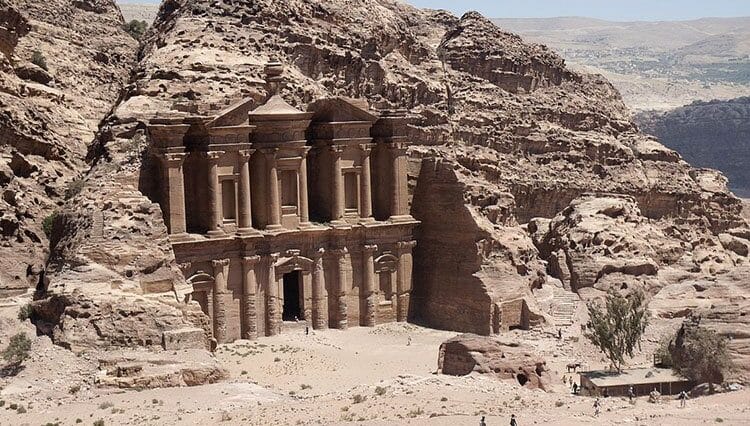 Ed Deir Petra ciekawostki Jordania