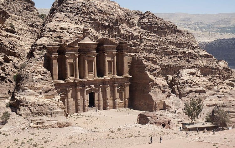 Ed Deir Petra ciekawostki Jordania