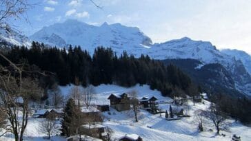 Jungfrau Szwajcaria narty zima