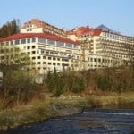 miasto Wisła ciekawostki Hotel Gołębiewski