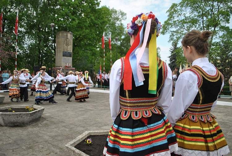 the Poznan Lech Poznań taniec kibice