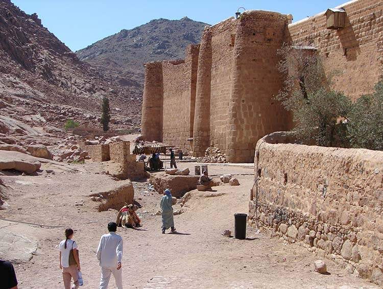 półwysep Synaj Klasztor Świętej Katarzyny Egipt atrakcje