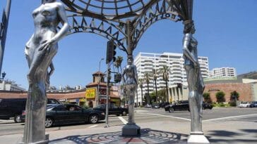La Brea Four Ladies Hollywood historia ciekawostki Los Angeles USA
