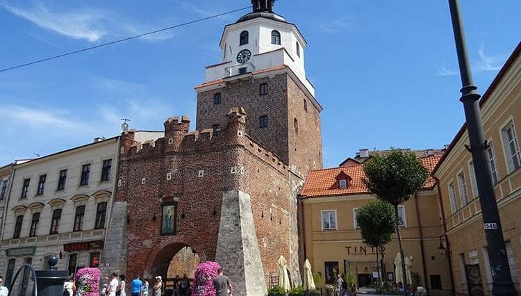 Brama Krakowska ciekawostki Lublin atrakcje zabytki