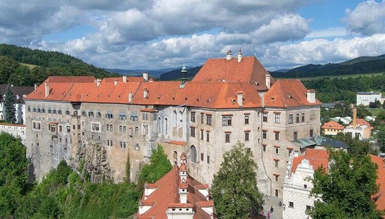 Cesky Krumlov zamek Czechy zamki pałace