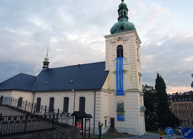 kościół św. Anny Jablonec nad Nysą Nisou Czechy