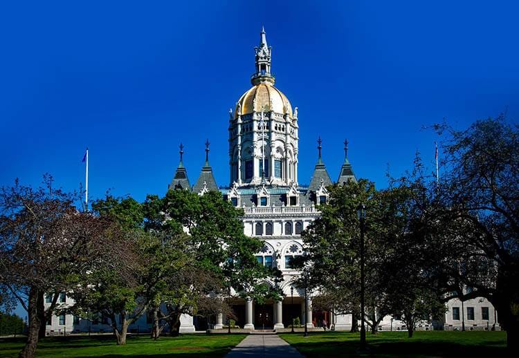 Hartford kapitol Connecticut ciekawostki USA