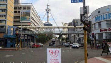 Auckland Nowa Zelandia podróże Skandynawia ciekawostki