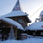 Rovaniemi Finlandia wioska świętego Mikołaja