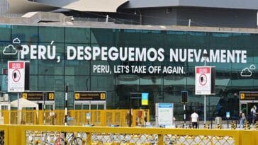 Peru koronawirus pandemia lotnisko Lima