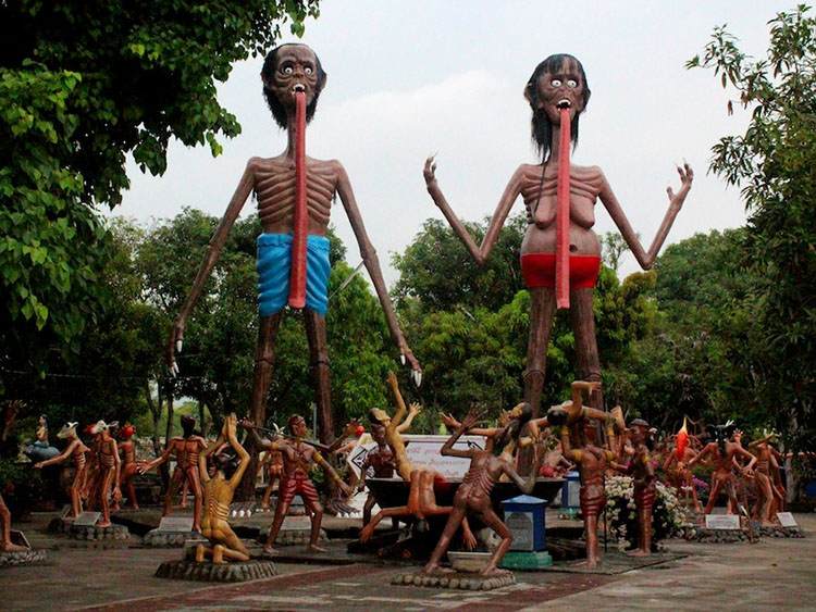 Wang Saen Suk Hell Garden Tajskie Piekło Tajlandia