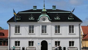 ratusz Laholm ciekawostki szwedzkie miasto w Szwecji Szwecja