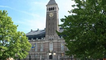 Norrköpings ciekawostki ratusz Szwecja miasto