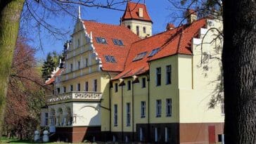 Pałac Hegenscheidtów Ornotowice ciekawostki atrakcje zabytki województwo ślaskie